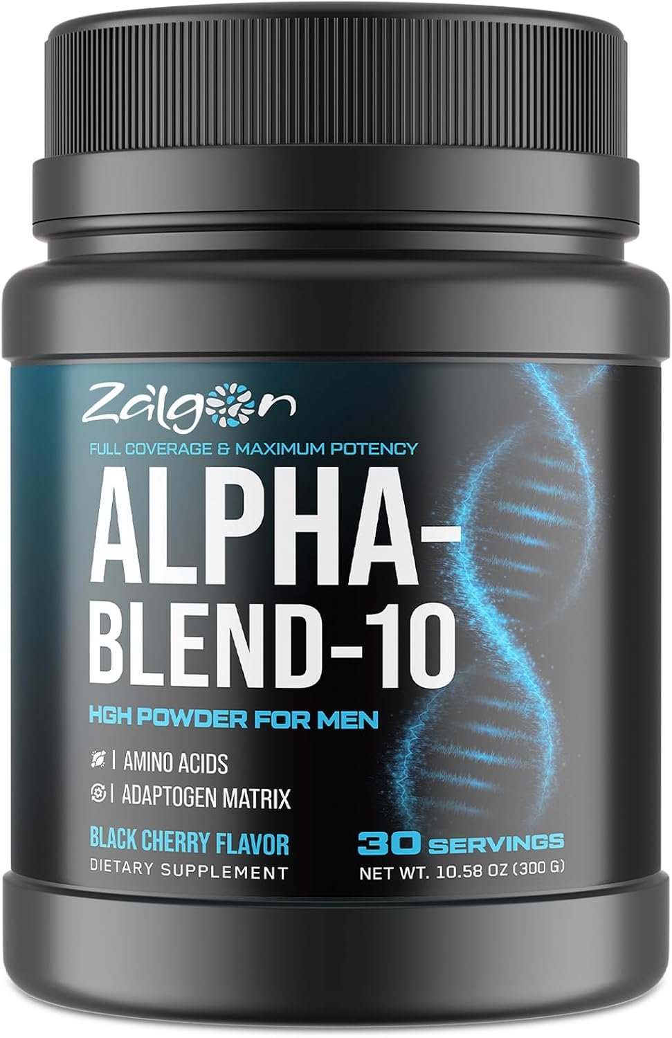 Stim Free Pre Workout Powder for Men | Preworkout Amino Acids with L-Arginine, L-Glutamine | Support Endurance & Recovery, Caffeine Free, Black Cherry Flavor (30 Servings)